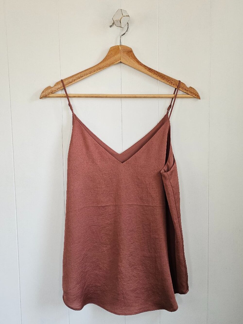 EXPRESS Mauve Pink Satin Camisole